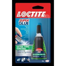 Loctite Extra Time Control High Strength Cyanoacrylate Super Glue 4 gm - $8.95