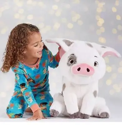 Play New Authentic Moana Maui Heihei pet pig Pua Soft stuffed Plush Toy Doll Mov - £40.75 GBP