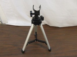 Silver Black Professional Camera Photographer Tripod Approx. 12&quot; High 33004 - $10.62