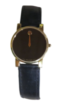 Movado Museum 87-G4-875 Black Dial 30mm Wrist Watch Unisex - $69.25
