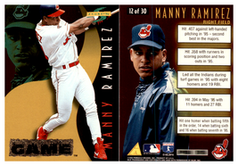 1996 Score Numbers Game #12 Manny Ramirez NM-MT Indians ID:45354 - £1.61 GBP