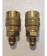2 Quantity of Milton Kwik Change M Style Couplers 1/4&quot;x5/16&quot; Flare (2 Qu... - $43.87 CAD
