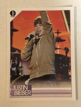 Justin Bieber Panini Trading Card #12 - £1.57 GBP
