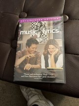 Music and Lyrics DVD, 2007, Widescreen Drew Barrymore NEW - £3.10 GBP