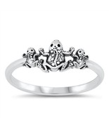 Frog sterling silver toe ring - $281.97 MXN