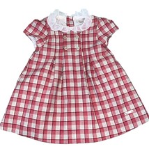 Mayoral Check Collared A-Line Dress 6-9 Months - $24.00