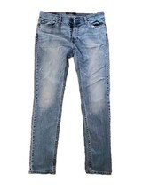 Hollister Mens Jeans Size 34 X 34 Straight Leg Faded Blue Skinny Epic Flex - £11.37 GBP