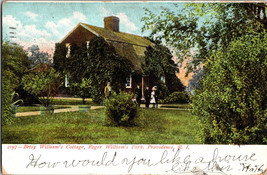 Betsy William&#39;s Cottage, Roger William&#39;s Park, Providence R.I Undivided Back - £7.28 GBP