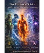 Five Elemental Male  Spirits - ALL Directly Bound To 1 Very Lucky keeper! - $499.00