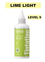 Kiss Tintation SEMI-PERMANENT Hair Color 5 Fl Oz Lime Light T110 Level: 9 - £4.53 GBP