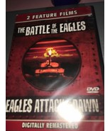 new 2movie DVD Double Feature The Battle of the Eagles &amp; Eagles Attack a... - $21.78