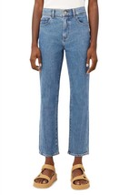 Dl1961 - Women&#39;s patti straight high rise jeans in Blue Rapids - size 30 - $989.01