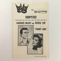 1968 The Wedgewood Dinner Theatre Showtime &#39;Funny Girl&#39; by Marvin Gordon - £18.98 GBP