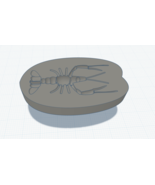 Crayfish Lure Mold With Big Craw Made Out Of Petg - $28.73