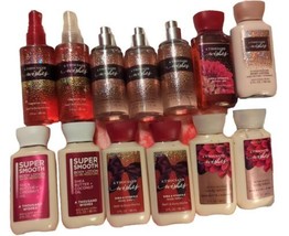 Bath&amp; Body Works A Thousand Wishes Travel Lot Lotion Mist Shower Gel Lot Of 13 - £53.28 GBP