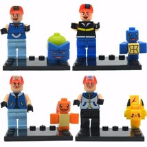 Building Block Pokemon Cartoon game set Minifigure US Toy Minifigure Custom - $25.50