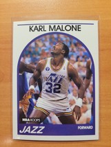 1989-1990 NBA Hoops #30 Karl Malone - Utah Jazz - NBA - HOF - £1.43 GBP