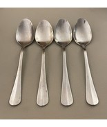 Lot of 4 Towle Living Collection Teaspoons 18/0 Stainless TWS505 - $24.10 CAD