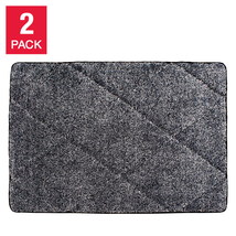 Eurow Trek N&#39; Clean Microfiber Floor Mat, 2-pack - £35.92 GBP