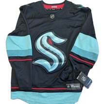 Fanatics NHL Seattle Kraken Breakaway Home Jersey Mens Size Medium Deep ... - $130.52