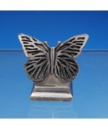 French Christofle Silverplate Set of 6 Butterfly Place Card Holders (#4146) - £402.80 GBP