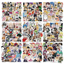 300 Pcs Mixed Anime Handmade Mega Package of Stickers Waterproof Cartoon sticker - £23.84 GBP