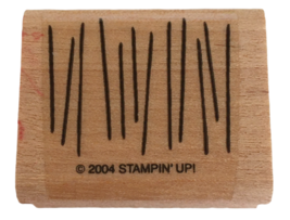 Stampin Up Rubber Stamp Flower Stems Sticks Landscape Scene Maker Spring Garden - £2.36 GBP