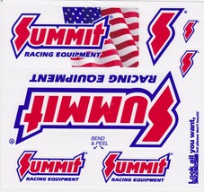  Summit Racing Equipment Sticker + Stp Hot Rod Decal Drag Racing Nhra Nascar Usa - £6.38 GBP