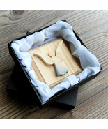 Small Wooden Angel Picture,Firsh Holy Communion Gift, Religious Catholic... - $27.60 CAD