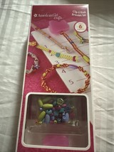 NEW American Girl Crafts Clip &amp; Knot 6 Bracelet Set - Craft - with Clipb... - $72.27 MXN