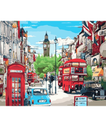 Paint by Number for Adults,Elizabeth Tower Paint by Numbers Kits,City St... - £12.82 GBP