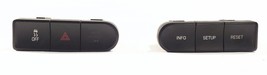 Info Setup Reset Trac Hazard (2) Switches OEM 2008 Ford Edge - $9.74