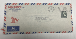 Mohan&#39;s Ltd Hong Kong Kowloon Postmarked Envelope Posted 1978 - $238.96 MXN