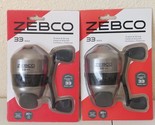 Two New Unopened Zebco 33 Max Fishing Reels ZS5280 - £38.23 GBP
