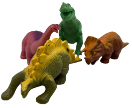 Vintage Playskool Definitely Dinosaurs Caveman Plastic Toys - £18.81 GBP