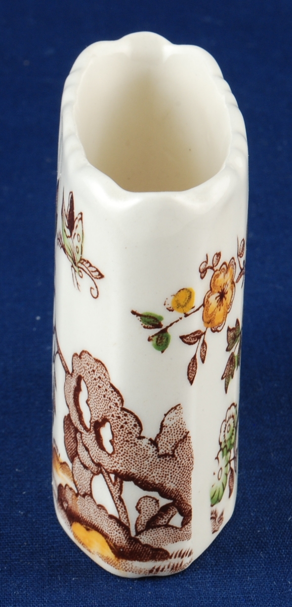 Masons Manchu Brown Multicolor Cigarette Holder England Item image 2