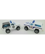 Vintage 1987 Matchbox White 1:64 Diecast Two Chevy Car Police SUV Bundle - £16.71 GBP