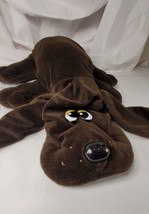 VTG 1985 Tonka Pound Puppies PP Large Chocolate Brown Stuffed Dog Plush  18&quot; - £13.19 GBP