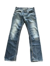 Buckle BKE Jeans Blue Jake Straight Denim Men’s Size  32 Regular - £29.96 GBP