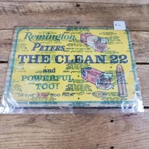 Remington Peters The Clean 22 &amp; Powerful Too 1960&#39;s Window Cling Decal 7... - £38.84 GBP