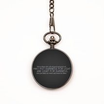 Motivational Christian Pocket Watch, Woe to Those who Call Evil Good and... - $39.15