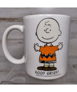 Vintage Peanuts Charlie Brown Good Grief Innovative Designs Coffee Mug Cup - £4.62 GBP