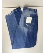 Women’s Flying Monkey Jeans Size 30 Distressed Pants Blue Denim - £20.61 GBP