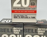 Bell 20&quot; Bicycle Tubes Fits Tires 1.75&quot; - 2.25&quot; Standard Valve Kids BMX. 3  - £15.85 GBP
