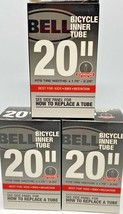 Bell 20&quot; Bicycle Tubes Fits Tires 1.75&quot; - 2.25&quot; Standard Valve Kids BMX. 3  - £15.56 GBP