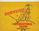 International Casino Souvenir Photo Times Square New York City 1930&#39;s - £30.06 GBP