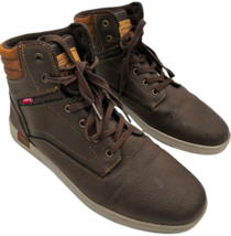 Levi&#39;s Men&#39;s Colton-WX High Top Brown Sneakers 519492 Size 11 - $336.86 MXN