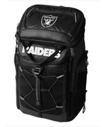 Las Vegas Raiders Cooler Backpack Black 26-Can Bottle Opener Hiking Picnic - $1,994.28 MXN