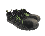 Terra Men&#39;s Spider X Athletic Composite Toe Work Shoes Black/Lime Size 9.5M - $56.99