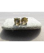 1.50ct 925 Sterling Silver Citrine Butterfly Stud Earrings November Birt... - $19.99